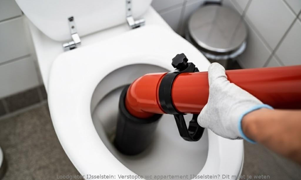 Verstopte Wc Appartement Ijsselstein